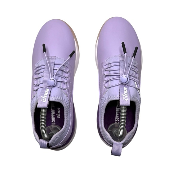 Clove Classic Sneaker Slip On Nursing Shoes Lavender Women's 8 - Picture 3 of 6